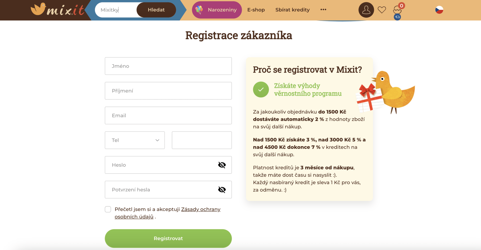 Mixit – prodejny, slevový kód, nabídka - MZ.cz