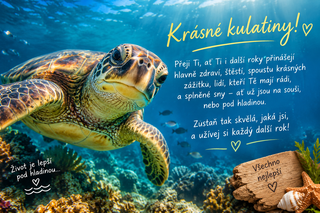 krátké narozeninové blahopřání text